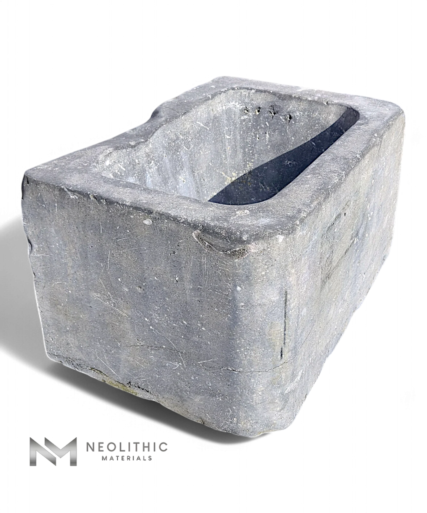 Antique Belgian Bluestone Sink - Image 9